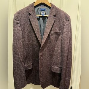 Joseph Abboud - Slim Fit Blazer - Plum Pattern